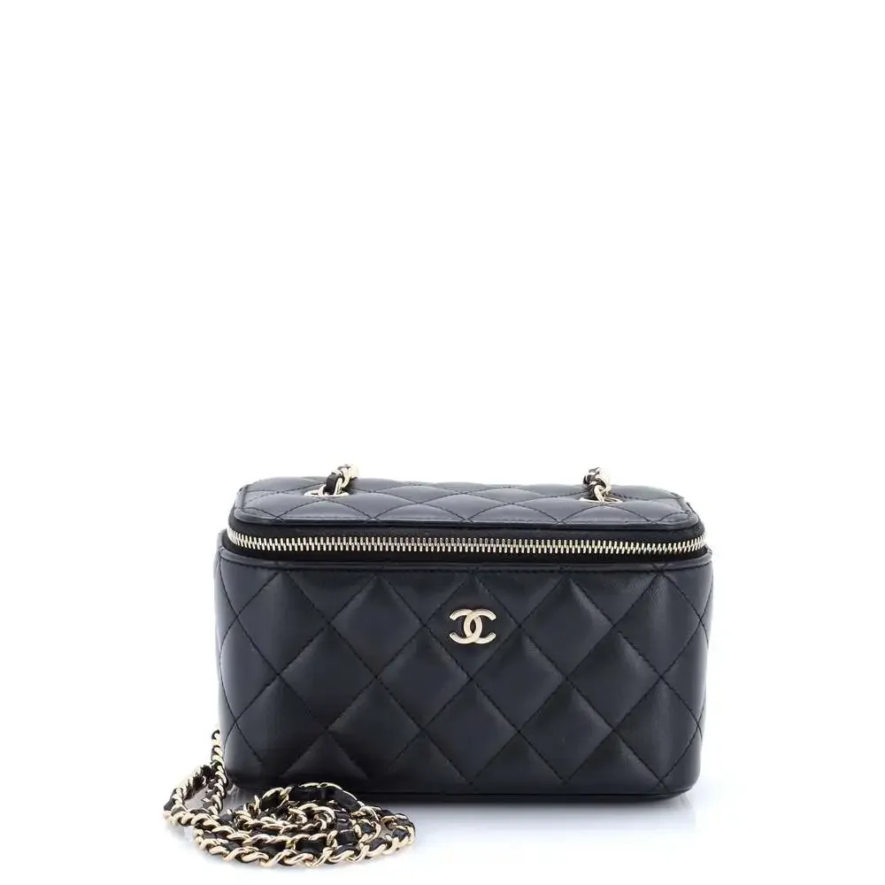 Chanel Classic Vanity Case With Chain #266298C36B